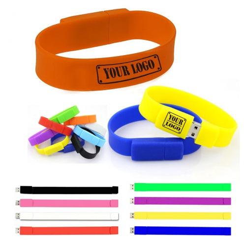 Silicone Bracelet USB