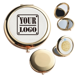 Full Color Metal Makeup Compact Mirror