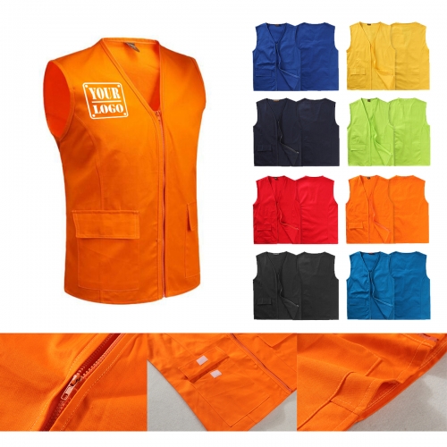 V-neck Work Vest