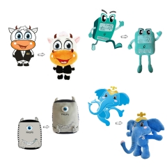 Custom Backpack Clip Plush Toys