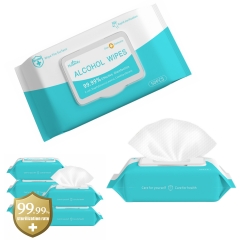 50 Sheets Alcohol Wipes