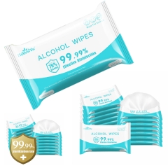 10 CT Alcohol Wipes