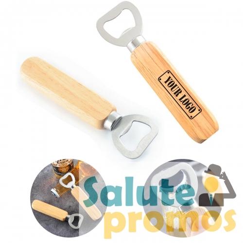 Wooden Handle Bottle Opener