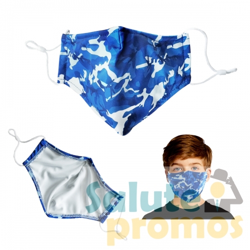 Reusable Sublimated Kids/Youth Face Mask