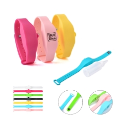 Silicone Hand Sanitizer Wristband