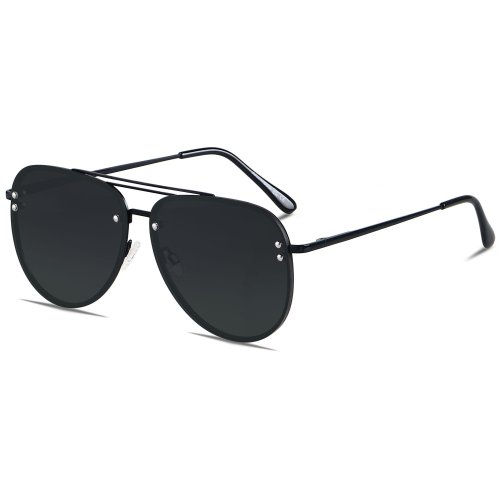  ANDWOOD Square Polarized Sunglasses For Men Women UV