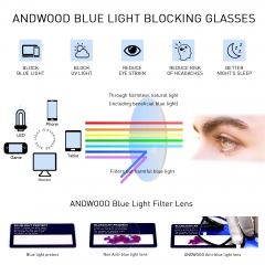 ANDWOOD Reading Glasses Readers for Men Blue Light Blocking 3 PACK Metal Rectangle Computer Eyeglasses with Spring Hinge Half Frame 0.0