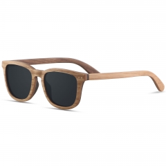 ANDWOOD Wood Sunglasses Polarized for Men Women Uv Protection Retro Wooden Sun Glasses Bamboo Shades