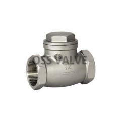 H14W Swing Check Valve Threaded Type