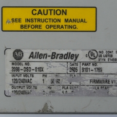 Allen-Bradley 2098-DSD-010X Servo Drive