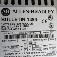 Allen-Bradley 1394C-SJT10-T-RL  SER C Servo Drive