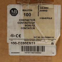 Allen-Bradley 100-D250EN11 Contactor