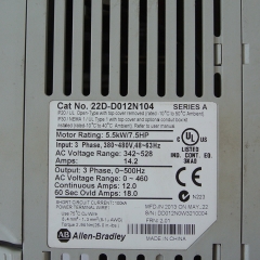 Allen-Bradley 22D-D012N104 SER A inverter