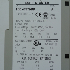 Allen-Bradley 150-C37NBD SER B Soft Starter