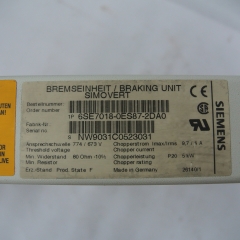 Siemens Brake unit 6SE7018-0ES87-2DA0