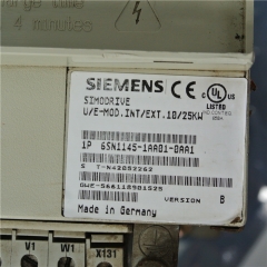 Siemens 6SN1145-1AA01-0AA1  Servo Drive