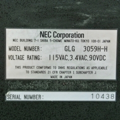 NEC GLG 3059H-H Used in Good Condition
