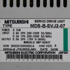 Mitsubishi MDS-B-SVJ2-07 Servo Drive