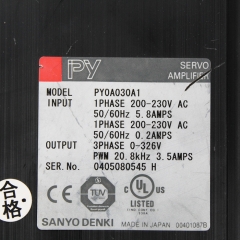 Sanyo PY0A030A1 Servo Amplifier