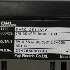 Fuji FVR0.2E11S-2 Inverter