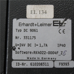 E+L DC9061  Correction cotroller