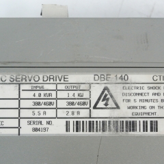 Emerson DBE 140 DBE 600 Servp Drive Amplifier
