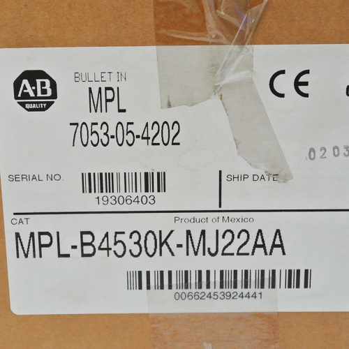 Allen Bradley MPL-B4530K-MJ22AA 7053-05-4202 AC Servo Motor