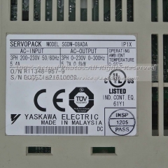 Yaskawa SGDM-08ADA + SGMAH-08AAA41 Servo Drive +Servo Motor