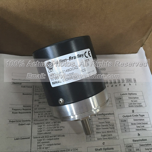 Allen Bradley 845D-SJHZ14BDCN2 842HR-MJA3115FWYD Encoder