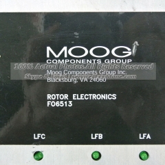 MOOG FO6513 PN453567030071 REVH  Controller