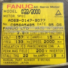 Fanuc a222000 AC Servo Motor A06B-0147-B077