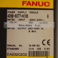 FANUC A06B-6077-H106  POWER SUPPLY MODU
