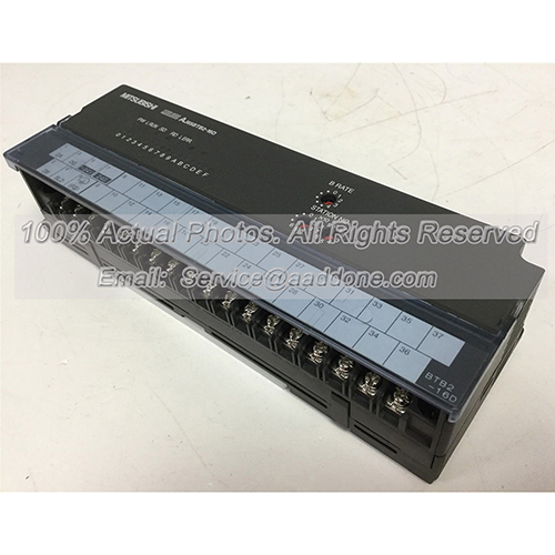 Mitsubishi AJ65BTB2-16D  AJ65VBTS3-16D  CC-Link Remote Screw Terminal Block Inputs 16 24VDC