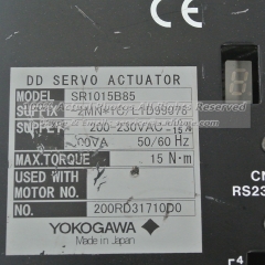 Yokogawa SR1015B85 DD Servo Actuator