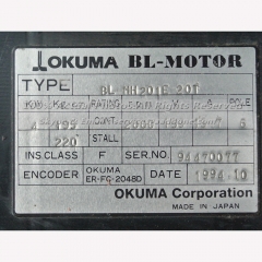 OKUMA BL-MH201E-20T Servo Motor