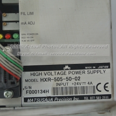 MATSUSADA PRECISION HXR-505-50-02 High Voltage Power Supply
