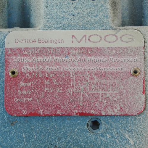 MOOG D661-5009 Servo Valve