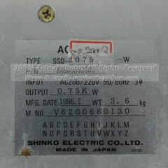 SHINKO SSD-2075-W SPP-2 Driver