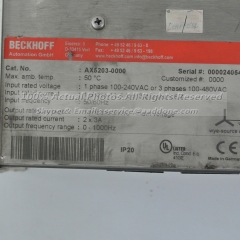 Beckhoff AX5203-0000  Servo Drive