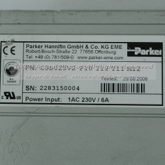 Parker C3S025V2F10I12T11M12 Servo Drive