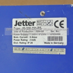 Jetter JM-206-230-RS AC Servo Drive Amplifier Controller