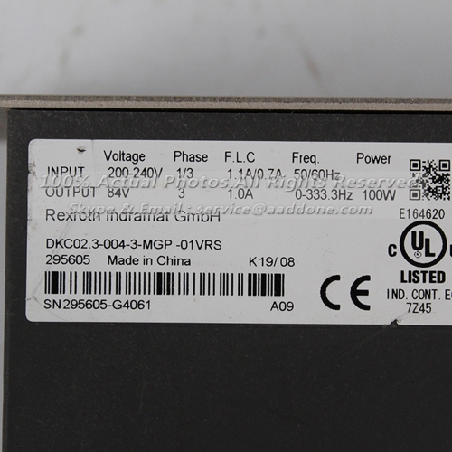 Rexroth DKC02.3-004-3-MGP-01VRS AC Servo Drive Amplifier Controller