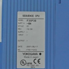 YOKOGAWA F3SP38-6N PLC