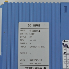 YOKOGAWA F3XD64-3F PLC