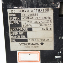 YOKOGAWA SR1015B85-2MN1CL1D99078 Servo Drive