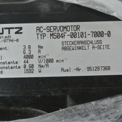BAUTZ M504F-00101-7000-0 Servo Motor