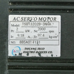 TECO TSB13202B-3NHA Servo Motor