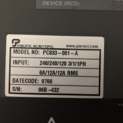 PACIFIC SCIENTIFIC PC833-001-A Servo Drive