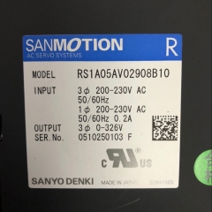 Sanyo RS1A05AV02908B10 Servo Drive