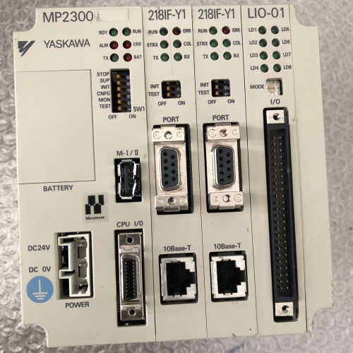 Yaskawa MP2300i PMC-U-MP23ES1C042 218IF-Y1 LIO-01  Controller